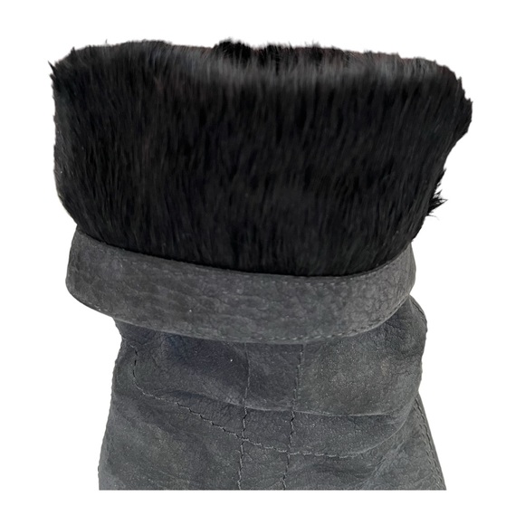 Ron White Platform Boot, Nubuck Leather, Fur Lined - Picture 10 of 15